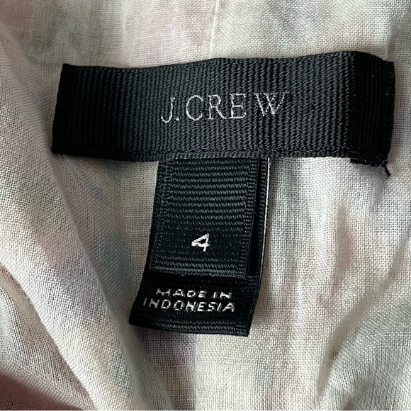 J. Crew Cotton Poplin Classic Button Front Poplin Midi Sundress 4 54207 - Picture 13 of 15